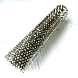 Servicio de Corte de Malla de Acero Inoxidable para Filtro de Tubo/Tubería Perforada con Superficie Pulida para Sistemas de Escape Automotrices - Product Image 4