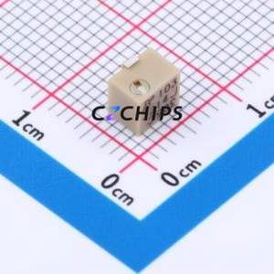 Resistencia Ajustable/Potenciómetro 3214J-1-103E SMD-3P, Resistencia de 4.8x3.5mm, 10kOhm, 10%, 250mW, 100ppm ℃ - Product Image 1