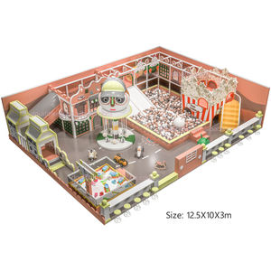 Aire de jeux intérieure de rêve pour enfants toboggan en plastique piscine à balles trampoline <span class=keywords><strong>labyrinthe</strong></span> zone équipement de terrain de jeu - Product Image 5