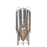 Cuve de Fermentation Conique en Acier Inoxydable 1BBL 100L pour Bière, Cidre, Sodas et Boissons Gazeuses