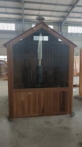 Riscaldamento <span class=keywords><strong>a</strong></span> <span class=keywords><strong>legna</strong></span> in cedro rosso canadese della nuova cabina all'aperto pura del produttore professionale. <span class=keywords><strong>Sauna</strong></span> all'ingrosso della fabbrica - Product Image 4