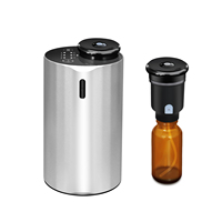 Mini Diffuseur Électrique Portable Sans Eau pour Voiture, Batterie, Garantie 1 An - Machine à Huiles Essentielles pour Maison, Bureau, Utilisation sur Table