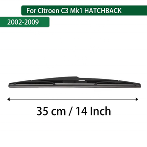 Set di Spazzole e Braccio per Tergicristallo Posteriore, per Finestrino Posteriore di Citroen <span class=keywords><strong>C3</strong></span> Mk1 Hatchback 2002-2009 - Product Image 5