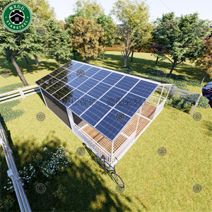 Vente en gros de maisons préfabriquées extensibles de 2 à 3 chambres, en conteneurs, panneaux sandwich, assemblage rapide, mini-villa - Product Image 5