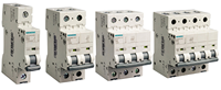 Disjoncteur miniature Siemens série 5SY6, type B haut de gamme, 6KA, polycarbonate, 1P+N, 2P, 3P, 3P+N, 4P, 230V/400V, 50/60Hz
