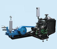 Pompe à boue BW250 de haute qualité avec 6 pompes à piston à simple action triplex horizontales pour champ pétrolifère à haut rendement