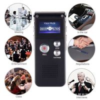 Диктофон MP3 плеер мини-звуковой аудио регистратор профессиональный мини-USB флэш-накопитель Запись Диктофон Цифровой голос