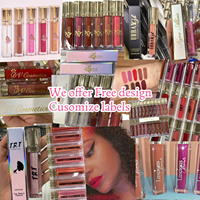 Gloss à lèvres brillant à label privé, 150 couleurs, rouge à lèvres liquide mat personnalisé, imperméable