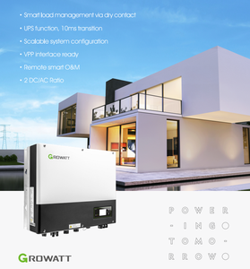 Sistema de Almacenamiento de Energía Híbrido Growatt SPH5000 Original de 5kW Monofásico, Conexión a Red y Fuera de Red, Onda Sinusoidal Pura para el Hogar - Product Image 3