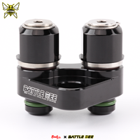 아우디 ZF8 ZF8HP55 A6 A7 A8 RS5 RS6 자동차 기어박스 알루미늄 어댑터 BB-TCA-131용 1유닛 변속기 오일 쿨러 어댑터