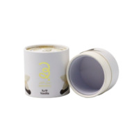 Emballage personnalisé en tube de papier cylindrique écologique, biodégradable et recyclable pour parfum, huile essentielle, emballage en carton de luxe personnalisé