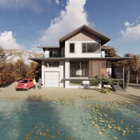 Casa Prefabricada Residencial Permanente de 3 Pisos con Estructura de Acero o SIP, Moderna y Energéticamente Eficiente, de Dalian Quacent