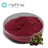 Poudre d'extrait d'amarante pure et naturelle de qualité alimentaire, poudre d'amarante rouge adaptée aux produits de remplacement de repas