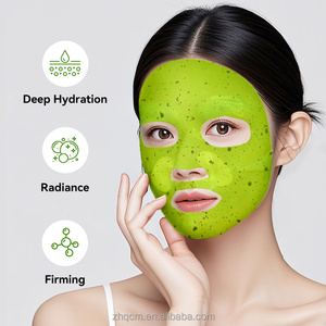 Masque facial coréen en <span class=keywords><strong>feuille</strong></span> <span class=keywords><strong>de</strong></span> collagène cristallin anti-gonflement à base <span class=keywords><strong>de</strong></span> thé, séparé en morceaux - Product Image 3