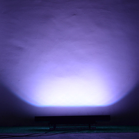 Stores lumineux de scène à led cob, 2 pièces, 8x30w rgb