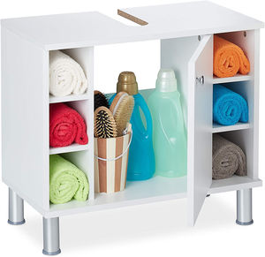 Lavabo Double évier moderne, 1pièce, salle de bain d'occasion, armoires de vanité <span class=keywords><strong>sans</strong></span> miroir - Product Image 5