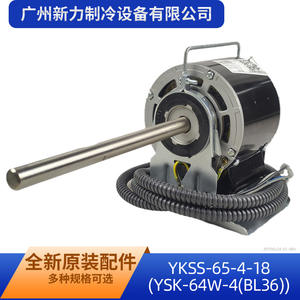 Motor Asíncrono Monofásico Ntzxj01 Ykss 65 4 18 220 240v 50hz con Montaje de Brida para Ventilador de Aire Acondicionado - Product Image 4