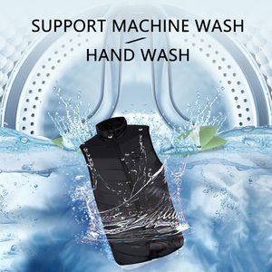 Contrôle de la température à trois niveaux lavable hiver essentiel pêche usage domestique gilet chauffant - Product Image 3