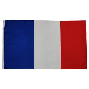 カスタムサイズ60x9090 * 150cm 2x3ft3x5ftポリエステルフランス屋外世界すべての国の旗