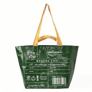 <b>Top</b> Quality Custom Digital Printing Design Large Capacity Waterproof Laminated Pp Woven Tyvek Tote Shopping Bags - Product Image 6