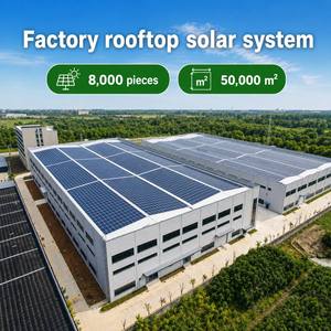 5200kw a <b>Solar</b> <b>Power</b> <b>Generation</b> System Suitable for Factory Roof Areas of 50,000 to 60,000 square Meters - Product Image 1