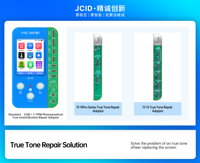 Programmeur JCID V1SE WIFI : Solution de réparation True Tone pour écrans d'iPhone 7-15PM, adaptateur et outils de réparation de téléphones mobiles