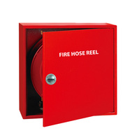 Armoire pour enrouleur de tuyau d'incendie SANHUI OEM/ODM, type manuel, en fonte, à porte simple/double, 750mm*750mm, équipement de suppression d'incendie
