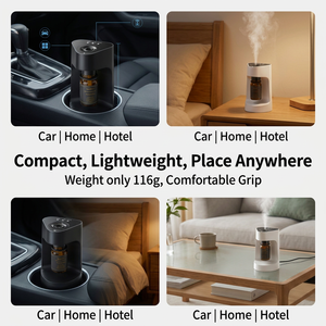 Difusor de Aroma sin Agua <span class=keywords><strong>LA</strong></span> <span class=keywords><strong>Leon</strong></span>, Aceite Esencial, USB, Batería Extraíble, Silencioso, Táctil, para Hogar y Auto - Product Image 6