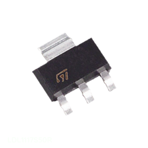Circuit intégré de gestion de l'alimentation (PMIC) d'origine, régulateur linéaire 5V 1.2A SOT223 LDL1117S50R TO 261 4, TO 261AA - Product Image 1