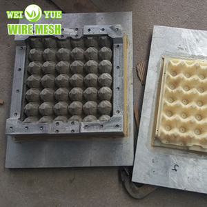 0,19 mm Durchmesser 202 Edelstahl-Formdrahtgewebe für Eierbecherformen auf Papierfaser-Eierbecheranlagen - Product Image 5