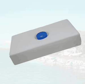 Réservoir d'eau blanc en HDPE moulé par rotation, capacité 40L, personnalisable pour les installations routières - Product Image 5