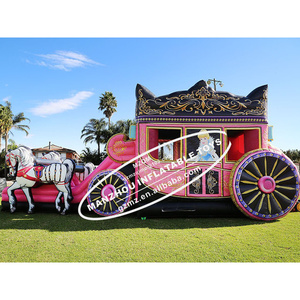 <span class=keywords><strong>Castillo</strong></span> Inflable Comercial Combinado <span class=keywords><strong>de</strong></span> Caballo y Carruaje <span class=keywords><strong>de</strong></span> <span class=keywords><strong>Cenicienta</strong></span>, Casa <span class=keywords><strong>de</strong></span> Brinco Inflable para <span class=keywords><strong>Princesa</strong></span> - Product Image 2