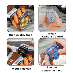 รถบังคับวิทยุแบบหมุนได้ 360 องศา พร้อมระบบตรวจจับท่าทาง ควบคุมด้วยรีโมท 2.4GHz 4 ช่องสัญญาณ ใช้ได้ทั้งในร่มและกลางแจ้ง - Product Image 5