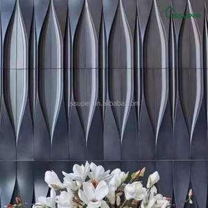 3D Ciment Brique UHPC Ciment Mosaïque Café Restaurant Yacht Décoration Murale en Forme - Product Image 2