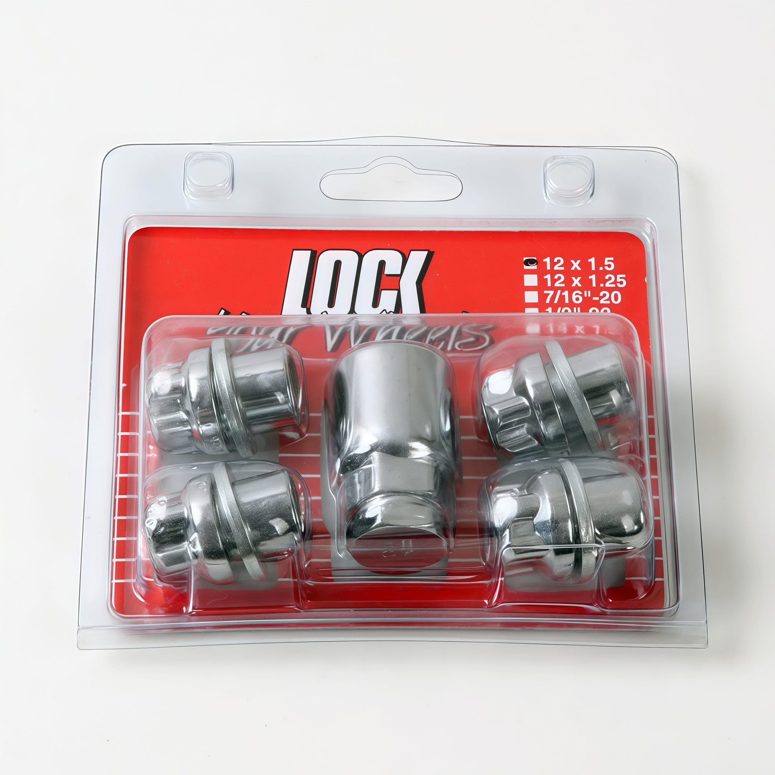 Taida Brand M12x1.5 Wheel Lock Nut - Carbon Steel Anti-Theft Wheel Lock - Automotive Parts