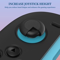 Coque de protection en silicone avec capuchons de pouce pour manettes gauche et droite Nintendo Switch 2 Joy-Con
