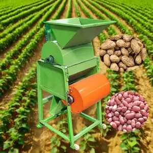 Machine de décorticage de noix de terre à usage domestique commercial pour le traitement des arachides