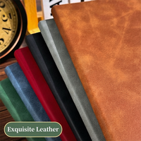 Vente en gros de carnets en cuir au design simple et miniature avec couverture souple, logo personnalisé, format A6/A5, journal pour cadeau d'affaires, promotion