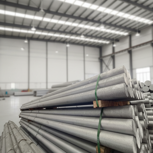 Barras de Aluminio 6005 T6, Serie 6000, Diámetro Redondo de 4 Pulgadas, Aleación, Estándar ASTM, Marca OEM, Longitud de 101.6 mm - Product Image 1