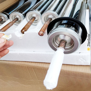 Mini Copper Heat Pipe Solar Collector with Aluminum Alloy and Rock Wool Insulation - Product Image 6