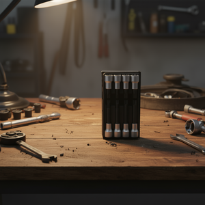 <b>Tool</b> <b>Storage</b> Case With 8 Socket Bits For Automotive Repair And DIY Projects - Product Image 3