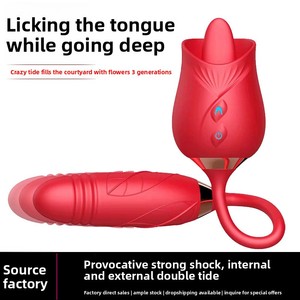 Vibratore all'ingrosso di seconda generazione con doppia testa a ventosa per massaggio vibrante, per masturbazione femminile <span class=keywords><strong>e</strong></span> giocattoli per adulti - Product Image 5