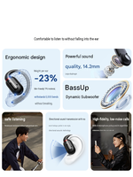 Écouteurs Soundcore V30i, intra-auriculaires sans fil, sportifs, à conduction osseuse, Anker A3873