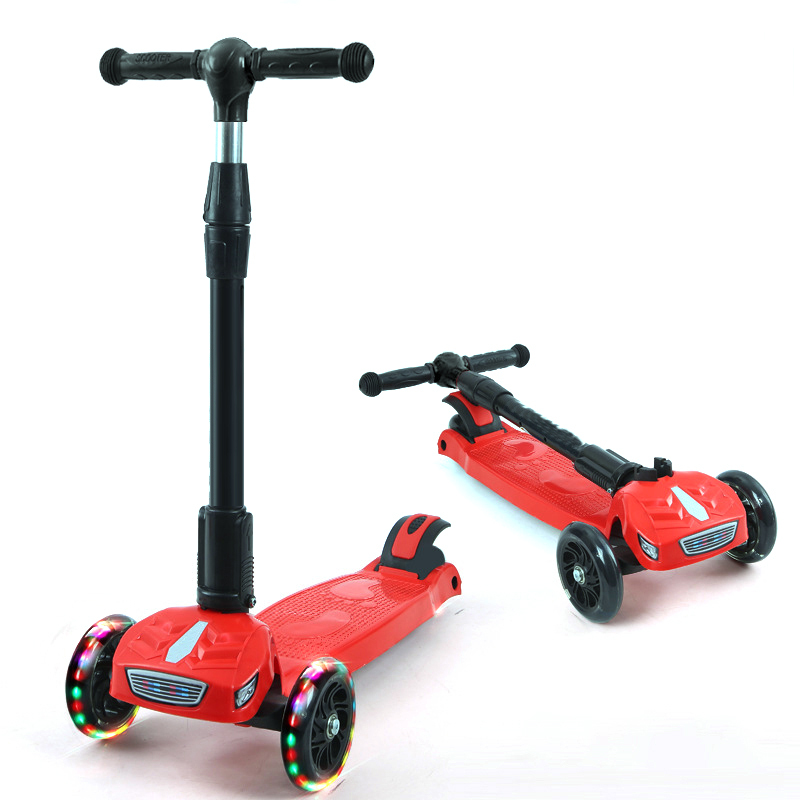 Children s Scooter Three wheeled Portable