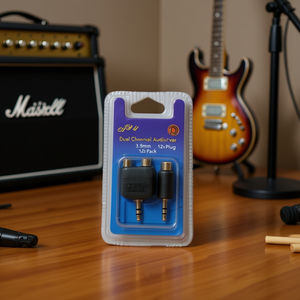 Convertitore Audio a Doppio Canale con Connettore da 3,5mm, Confezione da 12 Pezzi, Accessorio per Strumenti Musicali - Product Image 2