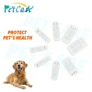 Kit de prueba rápida de antígeno de parvovirus canino (CPV), inmunoensayo cromatográfico del antígeno de parvovirus canino en heces fecales caninas - Product Image 1