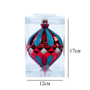 Boule de Noël de luxe de haute qualité, ornée de paillettes et de diamants, d'inspiration islamique, ornement suspendu pour les fêtes - Product Image 6