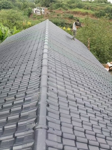 La Mã PVC Gạch Truyền Thống Trung Quốc Mái Ngói Cho Biệt Thự Nhà Đền Tấm Tấm Vật Liệu Asa Telhas Aka Gawara Mái Ngói - Product Image 4