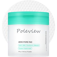 Toners faciaux en tampons coréens à 4,5 % d'acide lactique AHA et 0,45 % d'acide salicylique BHA avec tampons zéro pores