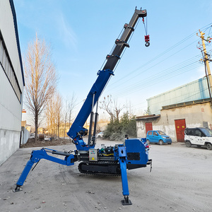 3 ton - 5 ton mobiele elektrische diesel hijskraan, zware uitvoering bouwkraan met CE-certificering - Product Image 3